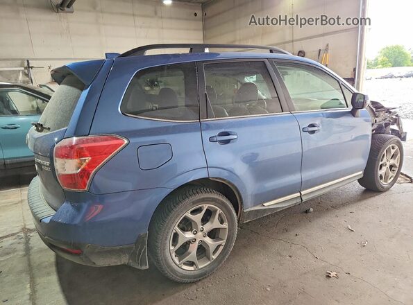 JF2SJAXC7GH528546 2016 SUBARU FORESTER Синий Задняя правая четверть