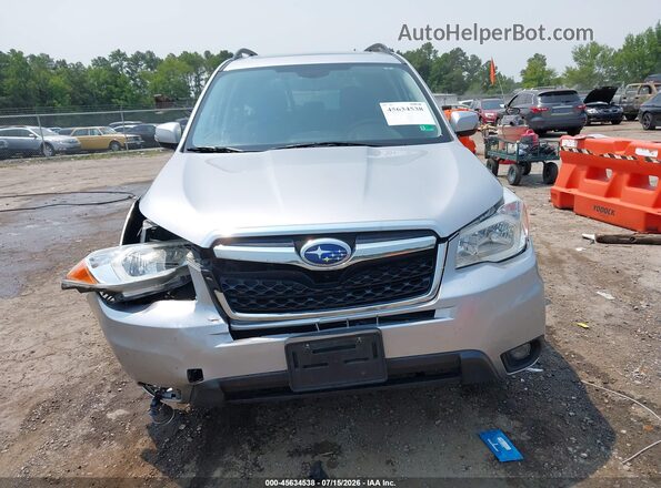 JF2SJAXC9GH431512 2016 SUBARU FORESTER Silver ხელსაწყოთა პანელის ხედი
