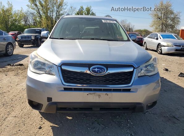 JF2SJAXC9GH536938 2016 SUBARU FORESTER Silver Vista frontal