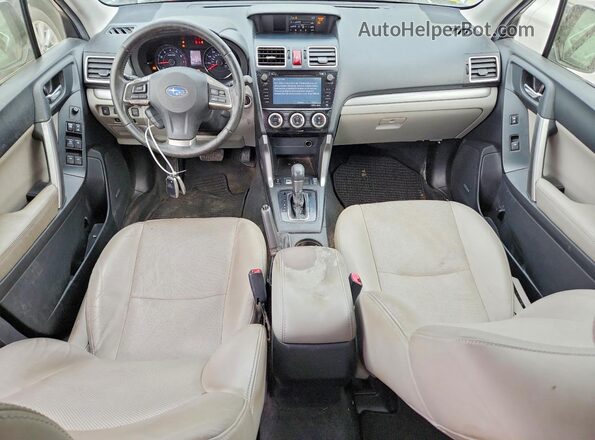 JF2SJAXC9GH536938 2016 SUBARU FORESTER Silver Vista del salpicadero