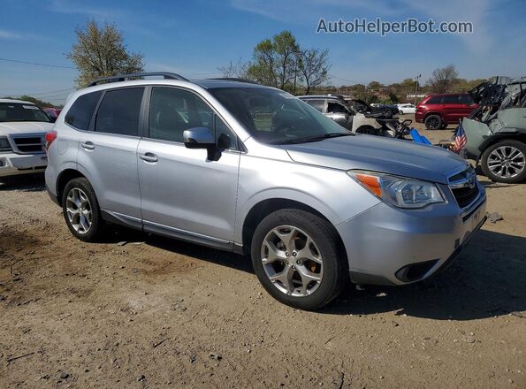 JF2SJAXC9GH536938 2016 SUBARU FORESTER Silver Delantero derecho