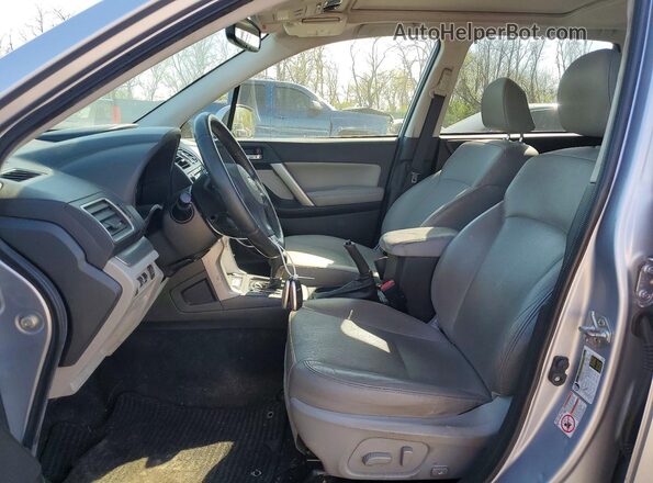 JF2SJAXC9GH536938 2016 SUBARU FORESTER Silver Vista interior delantera