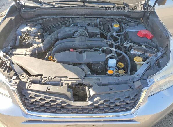 JF2SJAXC9GH536938 2016 SUBARU FORESTER Silver Vista del compartimento del motor
