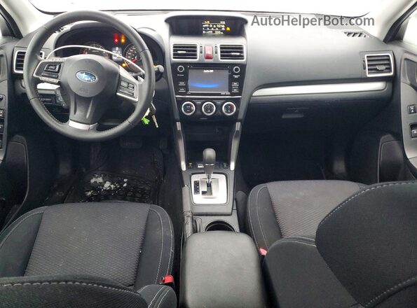 JF2SJCHC4GH462547 2016 SUBARU FORESTER Серебряный Вид панели приборов