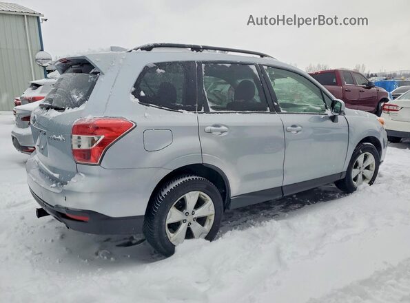 JF2SJCHC4GH462547 2016 SUBARU FORESTER Серебряный Задняя правая четверть