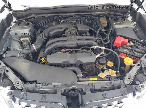 JF2SJCHC4GH462547 2016 SUBARU FORESTER Серебряный Вид подкапотного пространства