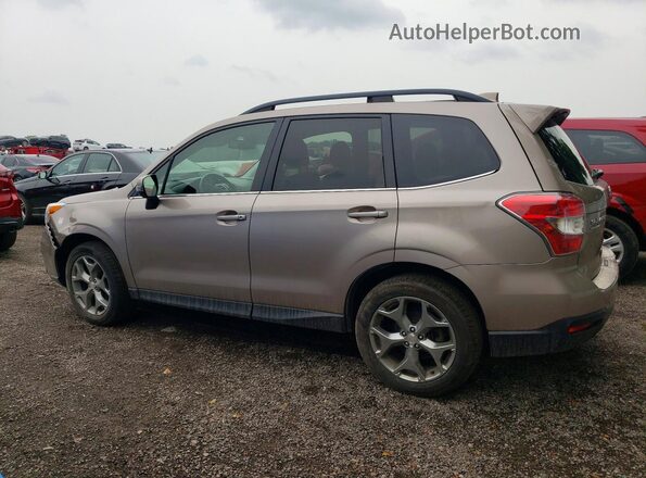 JF2SJCTC0GH437250 2016 SUBARU FORESTER Желто-коричневый Задняя левая четверть