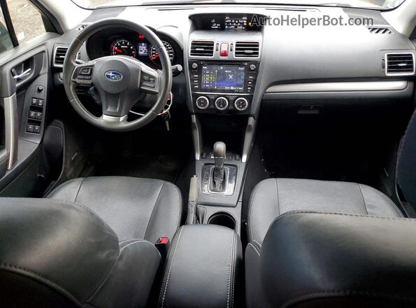 JF2SJCTC0GH437250 2016 SUBARU FORESTER Желто-коричневый Вид панели приборов