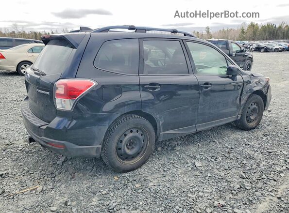 JF2SJEJC8JH559537 2018 SUBARU FORESTER Black Tył prawy