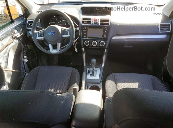 JF2SJEJC9JH565914 2018 SUBARU FORESTER Серебряный Вид панели приборов
