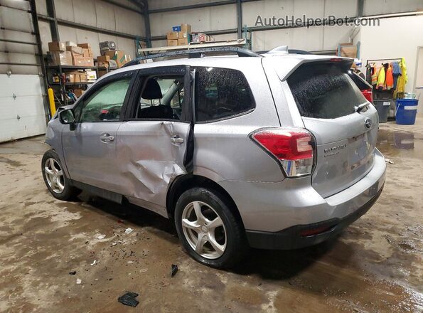 JF2SJEMC8HH541559 2017 SUBARU FORESTER Silver Задня ліва чверть