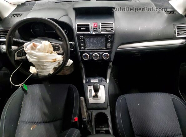 JF2SJEMC8HH541559 2017 SUBARU FORESTER Silver Вид панелі приладів