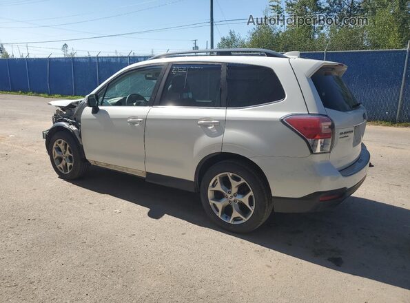 JF2SJESC7JH424953 2018 SUBARU FORESTER White Հետևի ձախ
