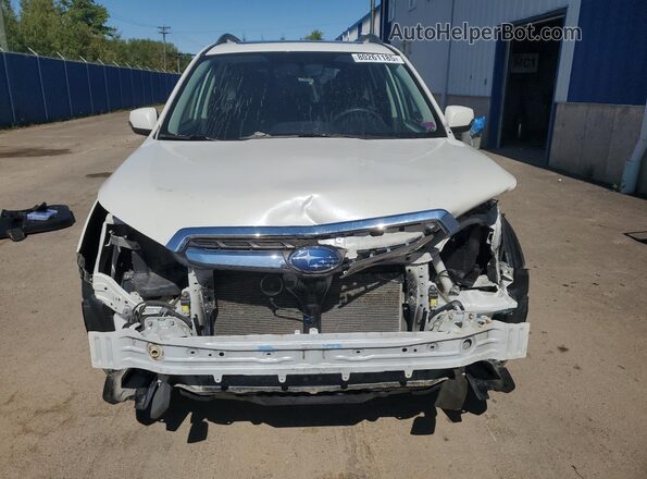 JF2SJESC7JH424953 2018 SUBARU FORESTER White Դիմացի տեսք