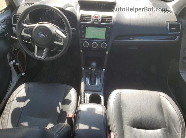 JF2SJESC7JH424953 2018 SUBARU FORESTER White Առջևի վահանակի տեսք