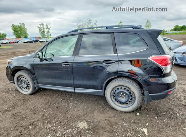 JF2SJEUC5HH455559 2017 SUBARU FORESTER Black უკანა მარცხენა