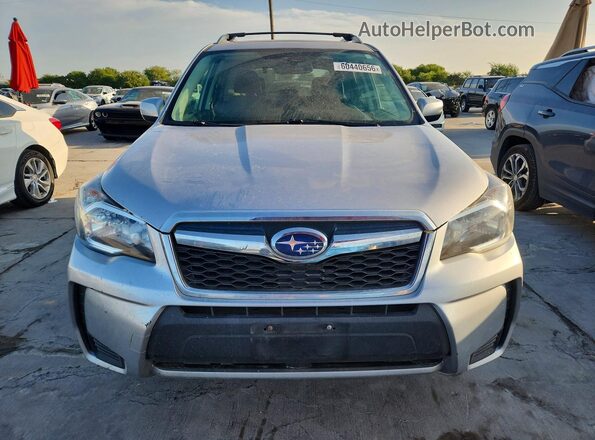 JF2SJGDC4GH495450 2016 SUBARU FORESTER Серебряный Вид спереди