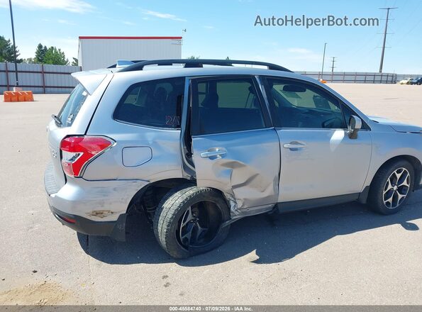 JF2SJGDC6GH494218 2016 SUBARU FORESTER Silver ხელსაწყოთა პანელის ხედი