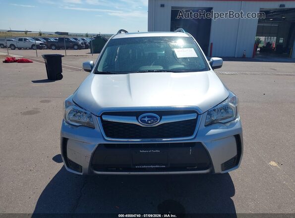 JF2SJGDC6GH494218 2016 SUBARU FORESTER Silver უკანა სალონის ხედი