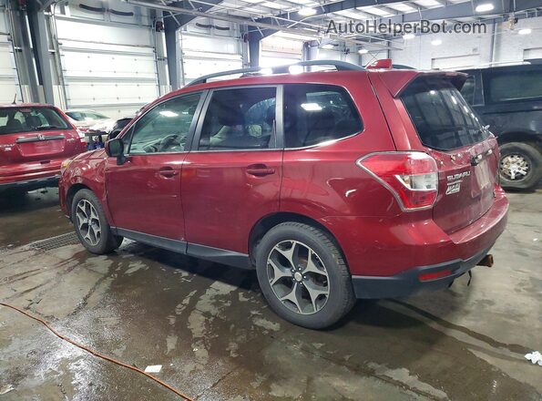 JF2SJGDC9GH492818 2016 SUBARU FORESTER Red უკანა მარცხენა