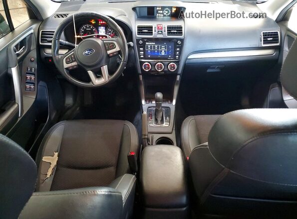 JF2SJGEC1JH403037 2018 SUBARU FORESTER Black წინა პანელის ხედი