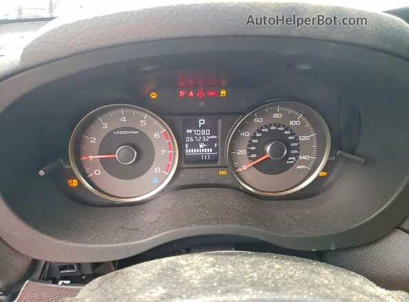 JF2SJGEC2JH435575 2018 SUBARU FORESTER Silver Vista del cuadro de instrumentos