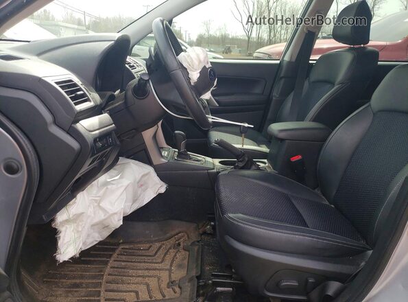 JF2SJGEC2JH435575 2018 SUBARU FORESTER Silver Vista interior delantera