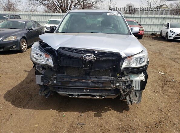 JF2SJGEC2JH435575 2018 SUBARU FORESTER Silver Vista frontal