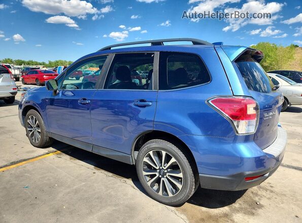 JF2SJGEC5HH800390 2017 SUBARU FORESTER Синий Задняя левая четверть