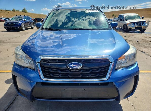 JF2SJGEC5HH800390 2017 SUBARU FORESTER Синий Вид спереди