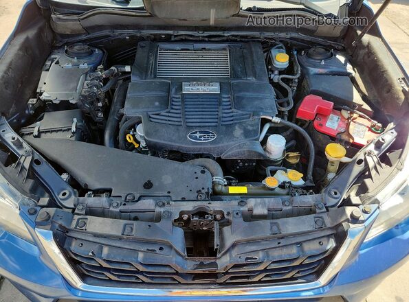 JF2SJGEC5HH800390 2017 SUBARU FORESTER Синий Вид подкапотного пространства