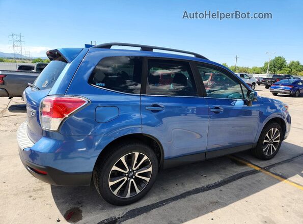 JF2SJGEC5HH800390 2017 SUBARU FORESTER Синий Задняя правая четверть