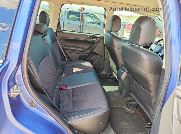JF2SJGEC5HH800390 2017 SUBARU FORESTER Синий Вид задней части салона