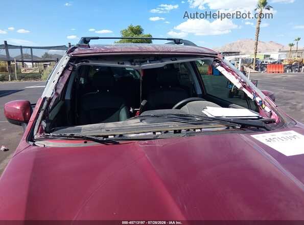 JF2SJGEC5JH428717 2018 SUBARU FORESTER Red Դիմացի տեսք