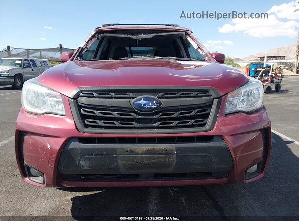 JF2SJGEC5JH428717 2018 SUBARU FORESTER Red Սարքավորումների վահանակի տեսք