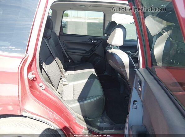 JF2SJGEC5JH428717 2018 SUBARU FORESTER Red VIN կոդի պիտակի տեսք