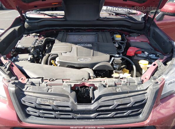 JF2SJGEC5JH428717 2018 SUBARU FORESTER Red Հետևի տեսք