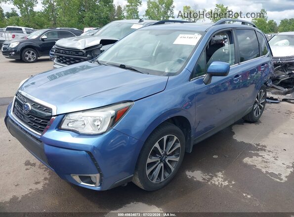 JF2SJGEC6HH402332 2017 SUBARU FORESTER Синий Передняя левая четверть