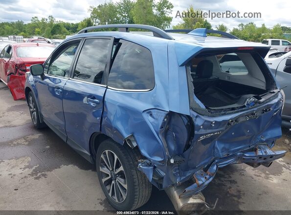 JF2SJGEC6HH402332 2017 SUBARU FORESTER Синий Задняя левая четверть