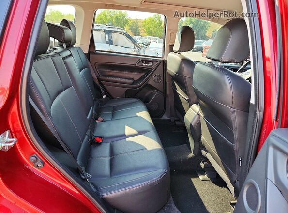 JF2SJGTC8HH409446 2017 SUBARU FORESTER Бордовый Вид задней части салона