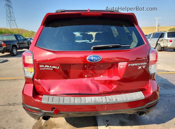 JF2SJGTC8HH409446 2017 SUBARU FORESTER Бордовый Вид сзади