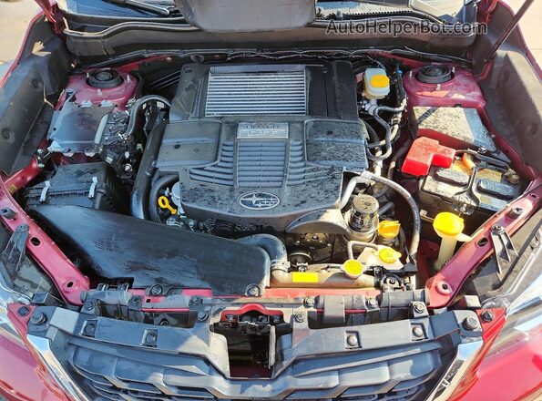 JF2SJGTC8HH409446 2017 SUBARU FORESTER Бордовый Вид подкапотного пространства