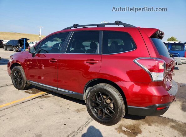 JF2SJGTC8HH409446 2017 SUBARU FORESTER Бордовый Задняя левая четверть