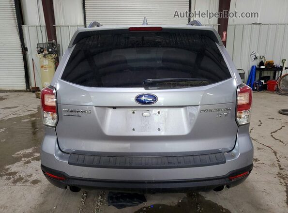 JF2SJGTC9HH401405 2017 SUBARU FORESTER Silver Вид ззаду