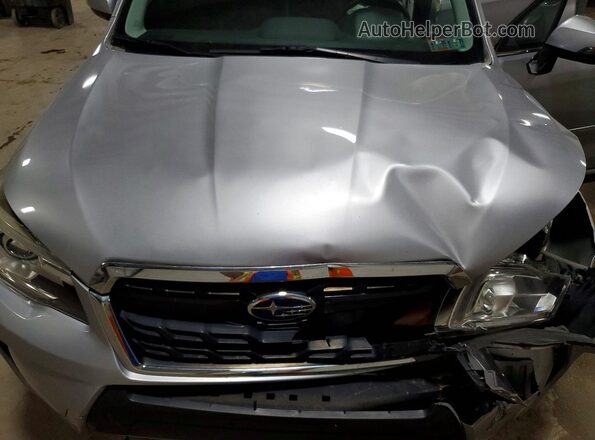 JF2SJGTC9HH401405 2017 SUBARU FORESTER Silver Вид підкапотного простору
