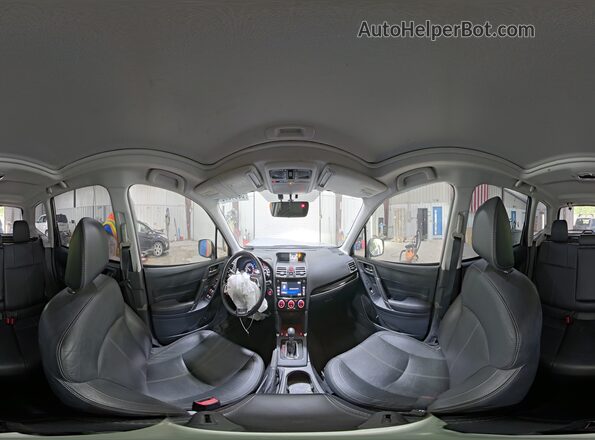 JF2SJGTC9HH401405 2017 SUBARU FORESTER Silver Панорамний вид салону 360°