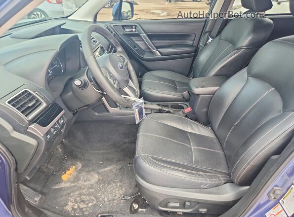 JF2SJGTC9HH404577 2017 SUBARU FORESTER Blue წინა სალონის ხედი