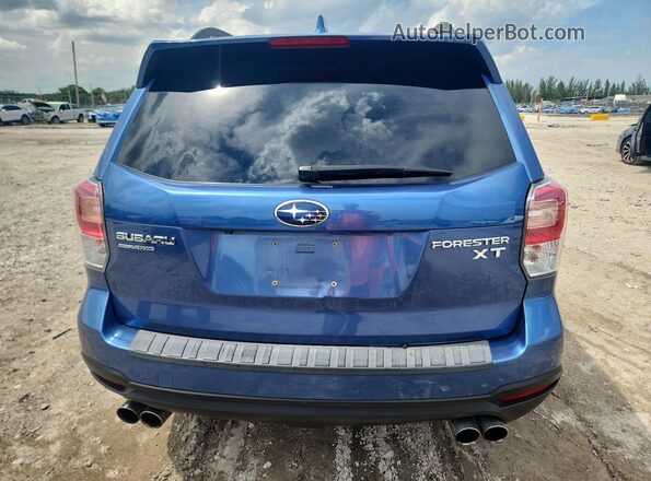 JF2SJGTC9HH404577 2017 SUBARU FORESTER Blue უკანა ხედი