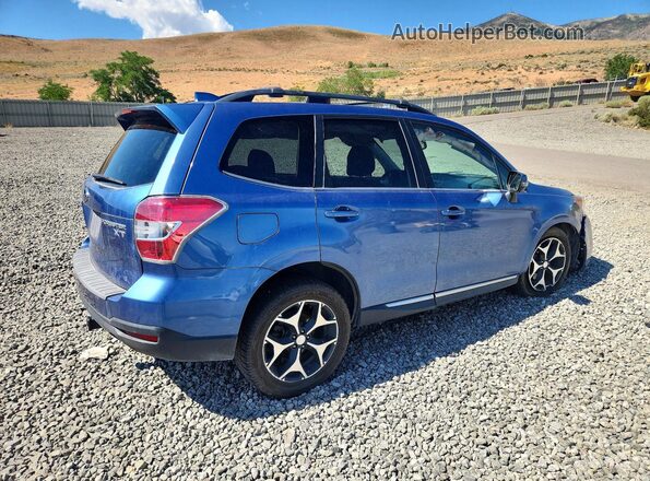 JF2SJGVC5GH453741 2016 SUBARU FORESTER Blue Задня права чверть