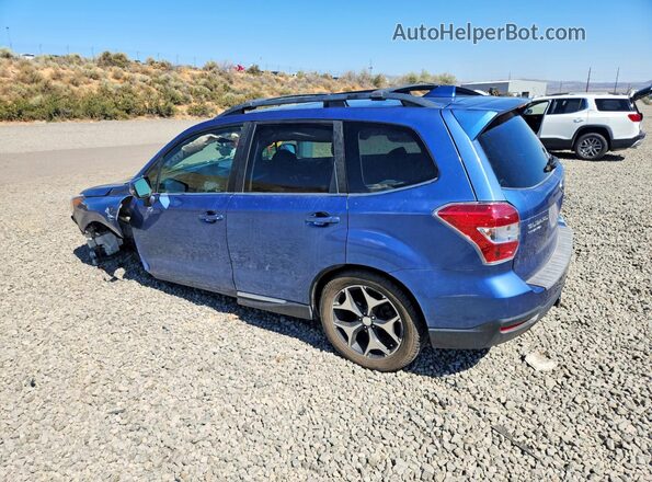 JF2SJGVC5GH453741 2016 SUBARU FORESTER Blue Задня ліва чверть